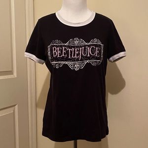 Beetlejuice t-shirt size L (fits like S or M)